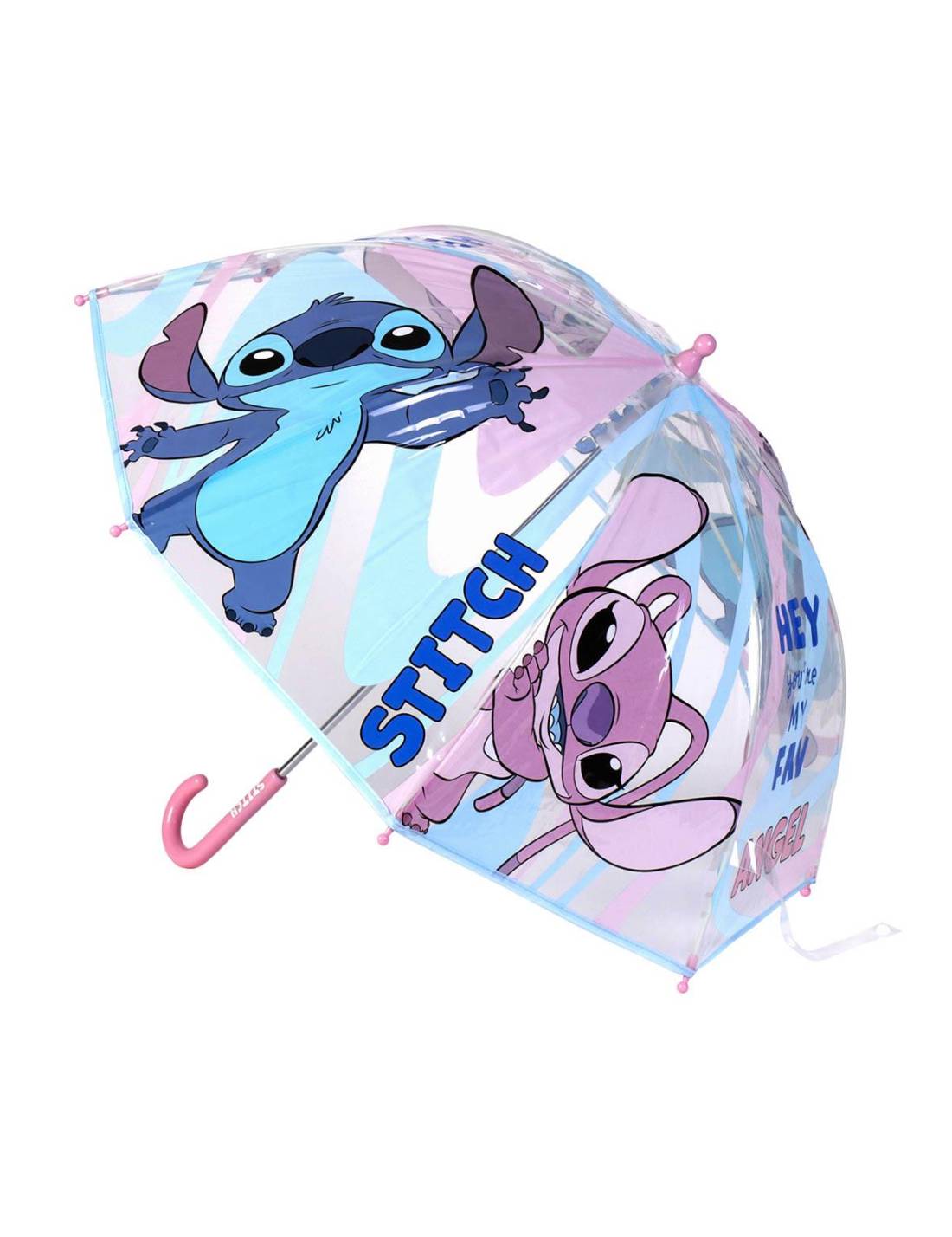 Ombrello Manuale Disney Stitch E Angel