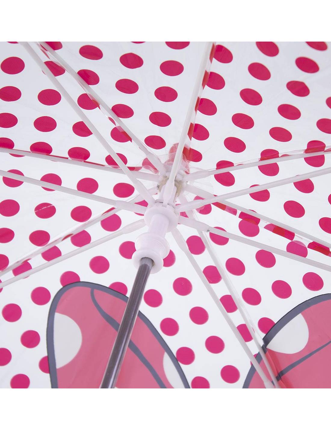 Ombrello Manuale Bubble A Pois Minnie