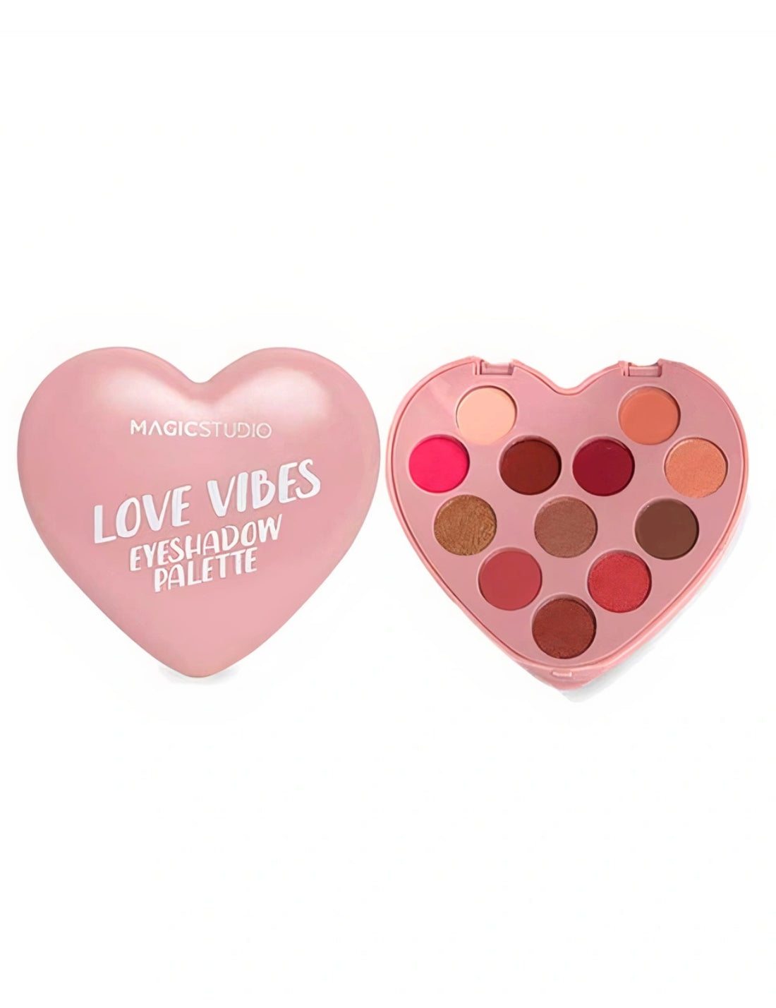 Set Ombretti Occhi Palette Colori Pastello Cuore