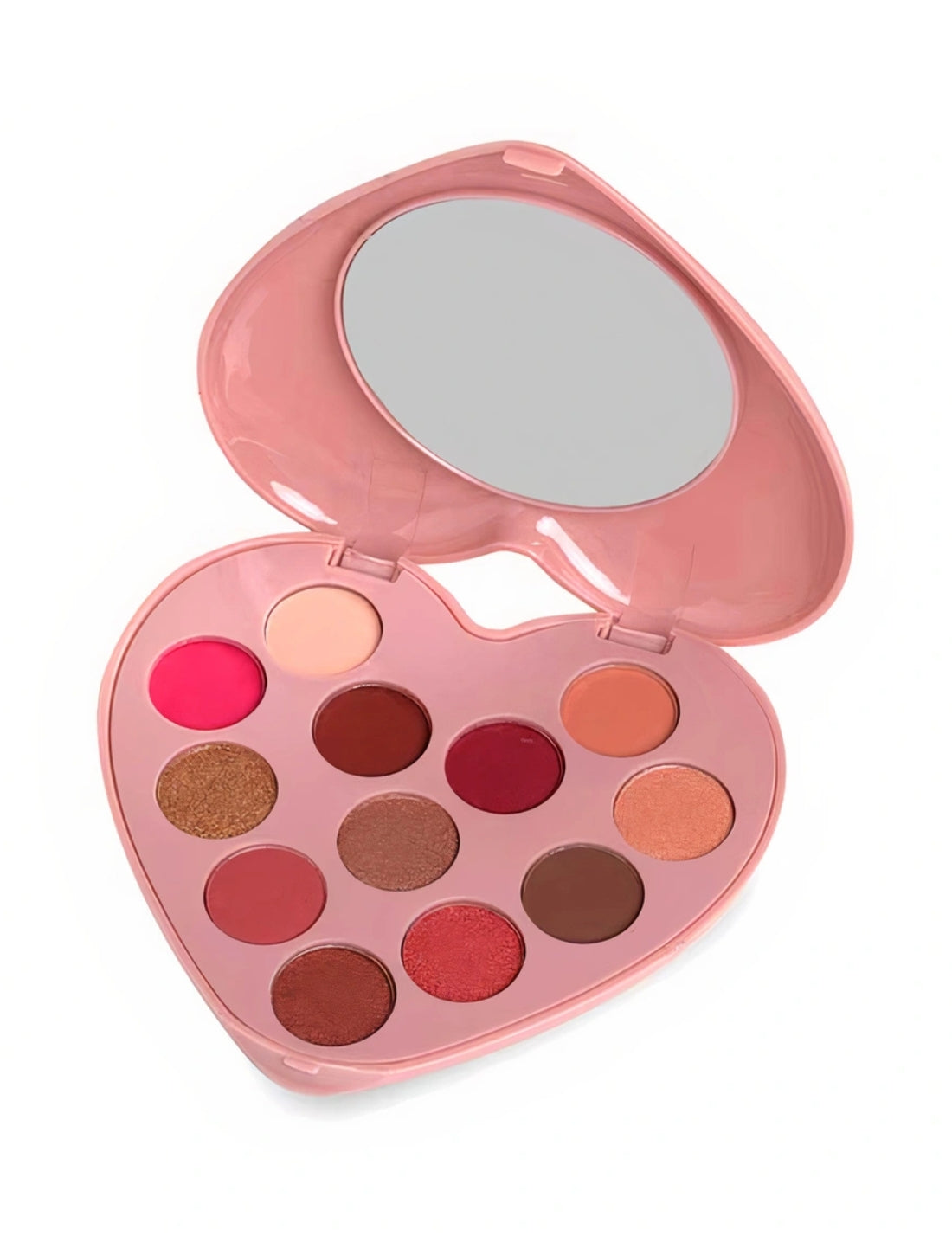 Set Ombretti Occhi Palette Colori Pastello Cuore