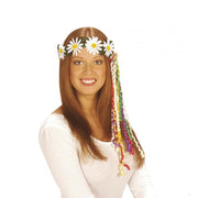 Diadema Hippie Margherite Accessori Halloween E Carnevale