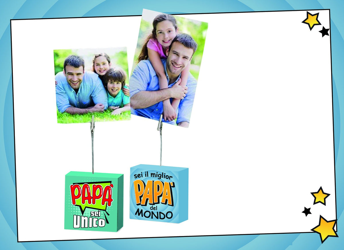 Portafoto Sei Il Papà Migliore Segnaposto Idea Regalo