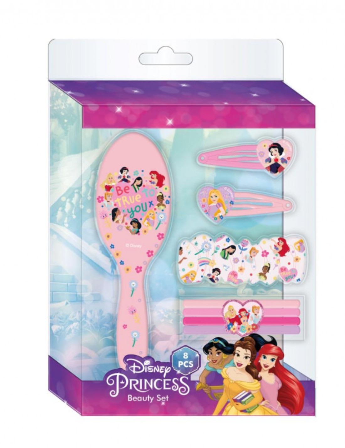 Set Beauty Bellezza Disney Principesse Con Accessori