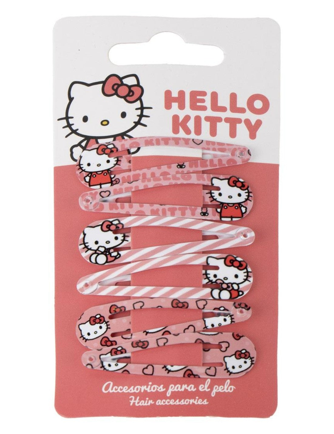 Clip Per Capelli Hello Kitty 6pz