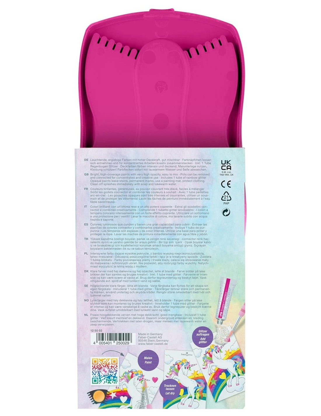 Faber-Castell Set Da 12 Acquerelli Special Edition Unicorno