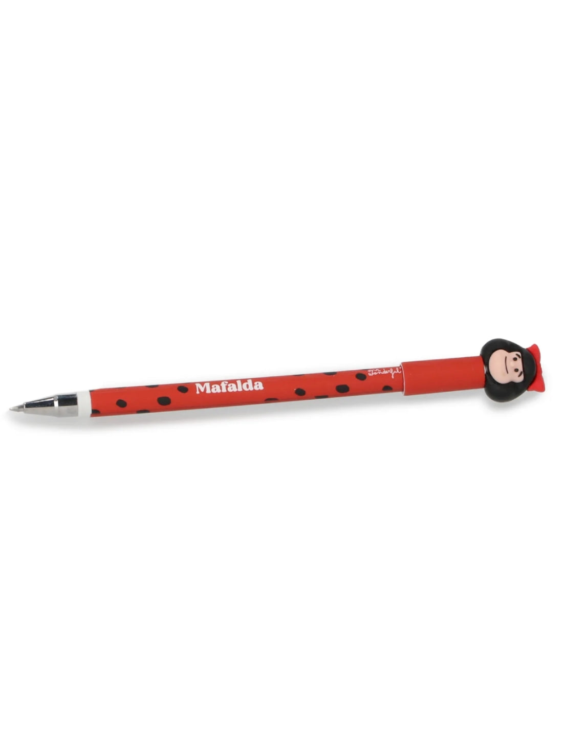 Penna Gel Cancellabile Rossa Mafalda