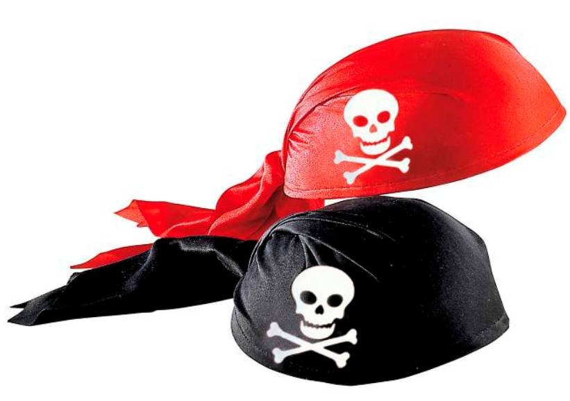 Bandana Pirata in Tessuto