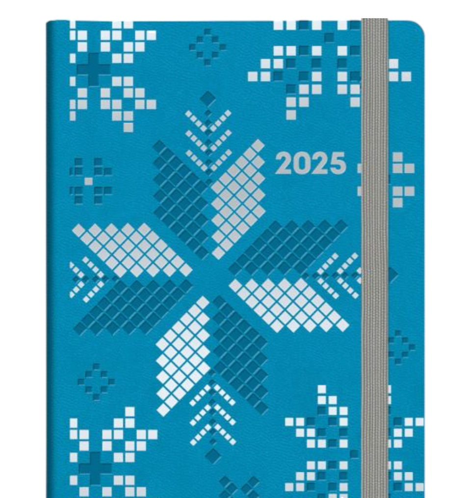 Agenda Giornaliera 12 Mesi 2025 Cangini Con Chiusura Elastico 10cm