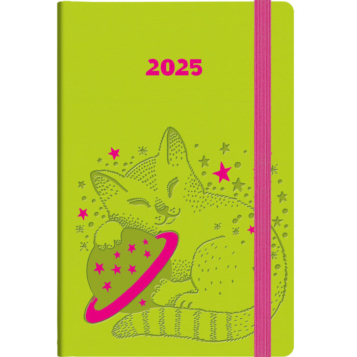 Agenda Giornaliera 12 Mesi 2025 Cangini Con Chiusura Elastico 10cm