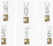 Candeline Numeri Compleanno Scintille Argento