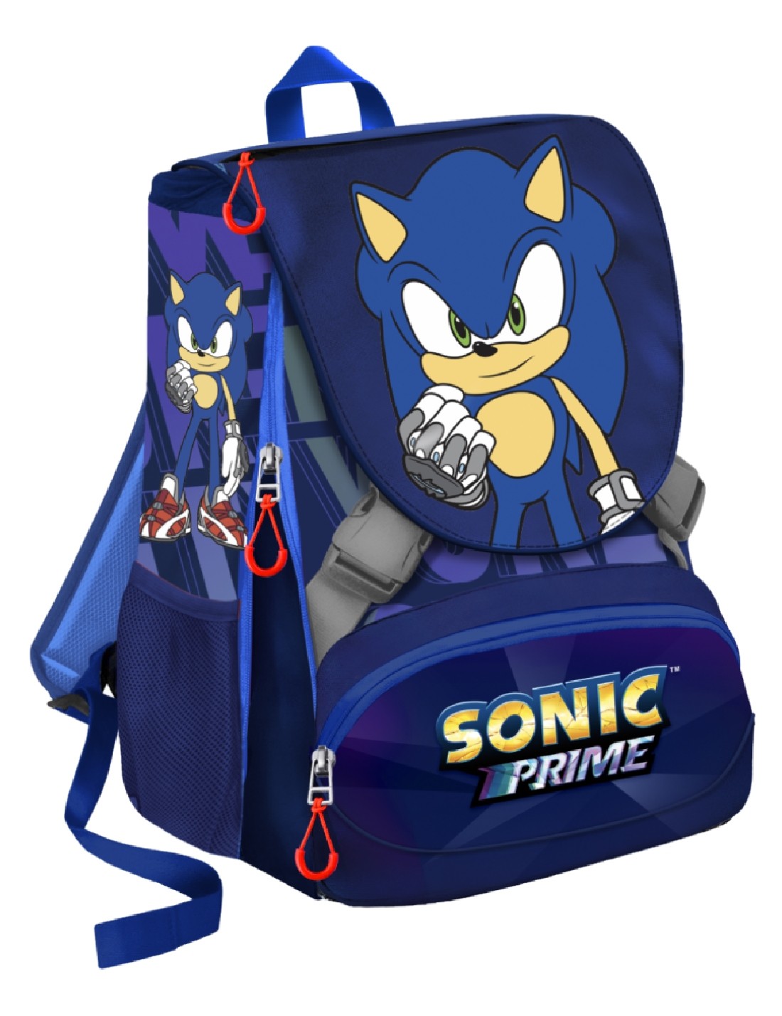 Zaino Scuola Estensibile Sonic The Hedgehog
