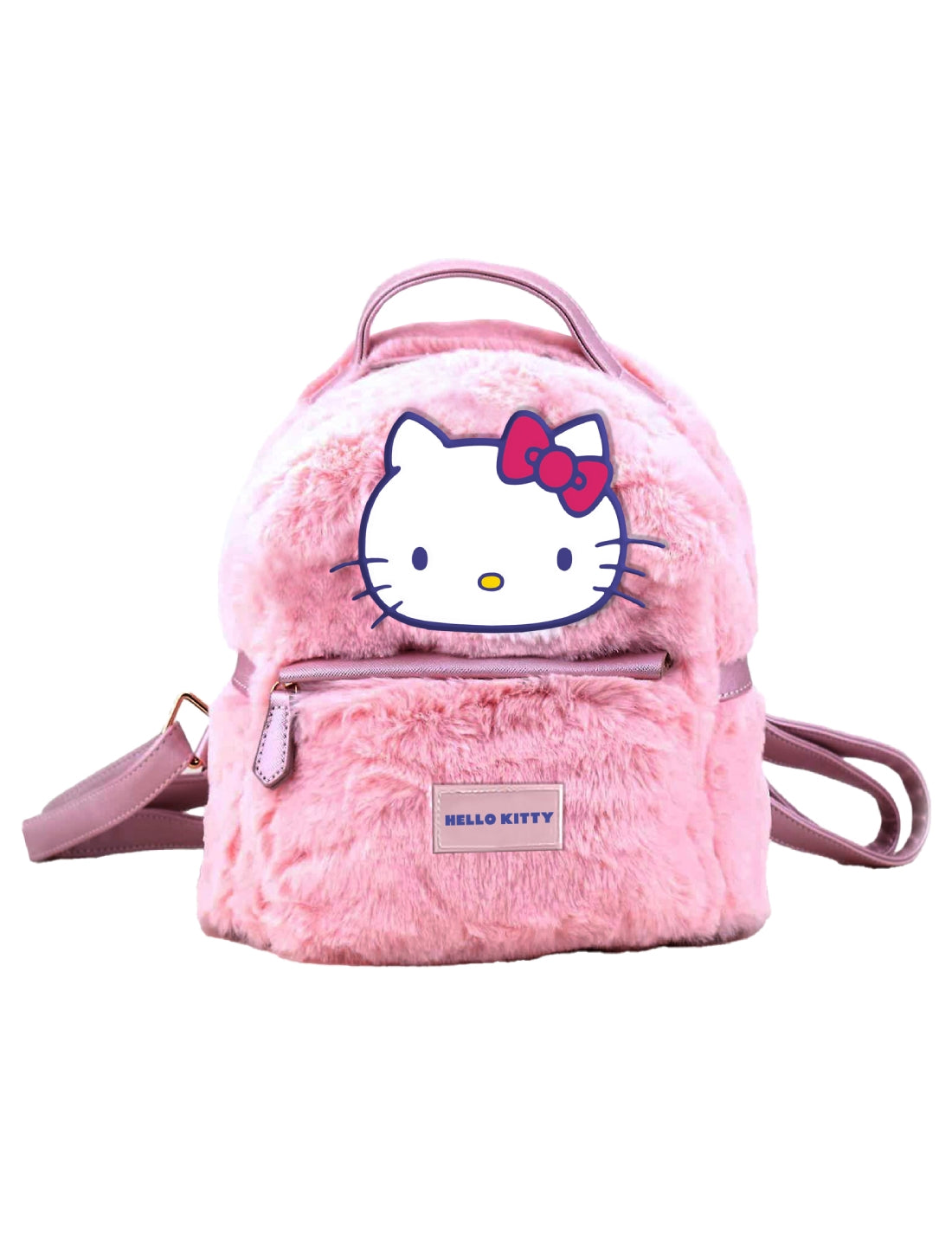 Mini Zaino Asilo In Peluche Hello Kitty