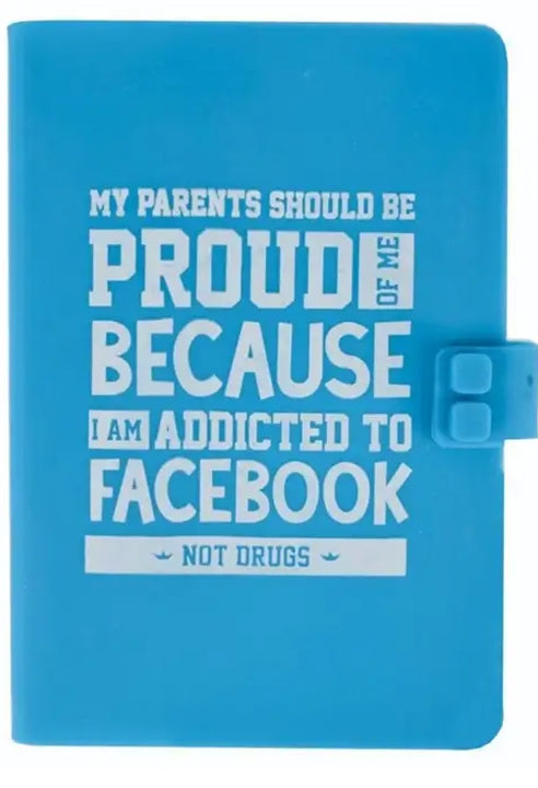 NoteBook Silicone A6 Blu
