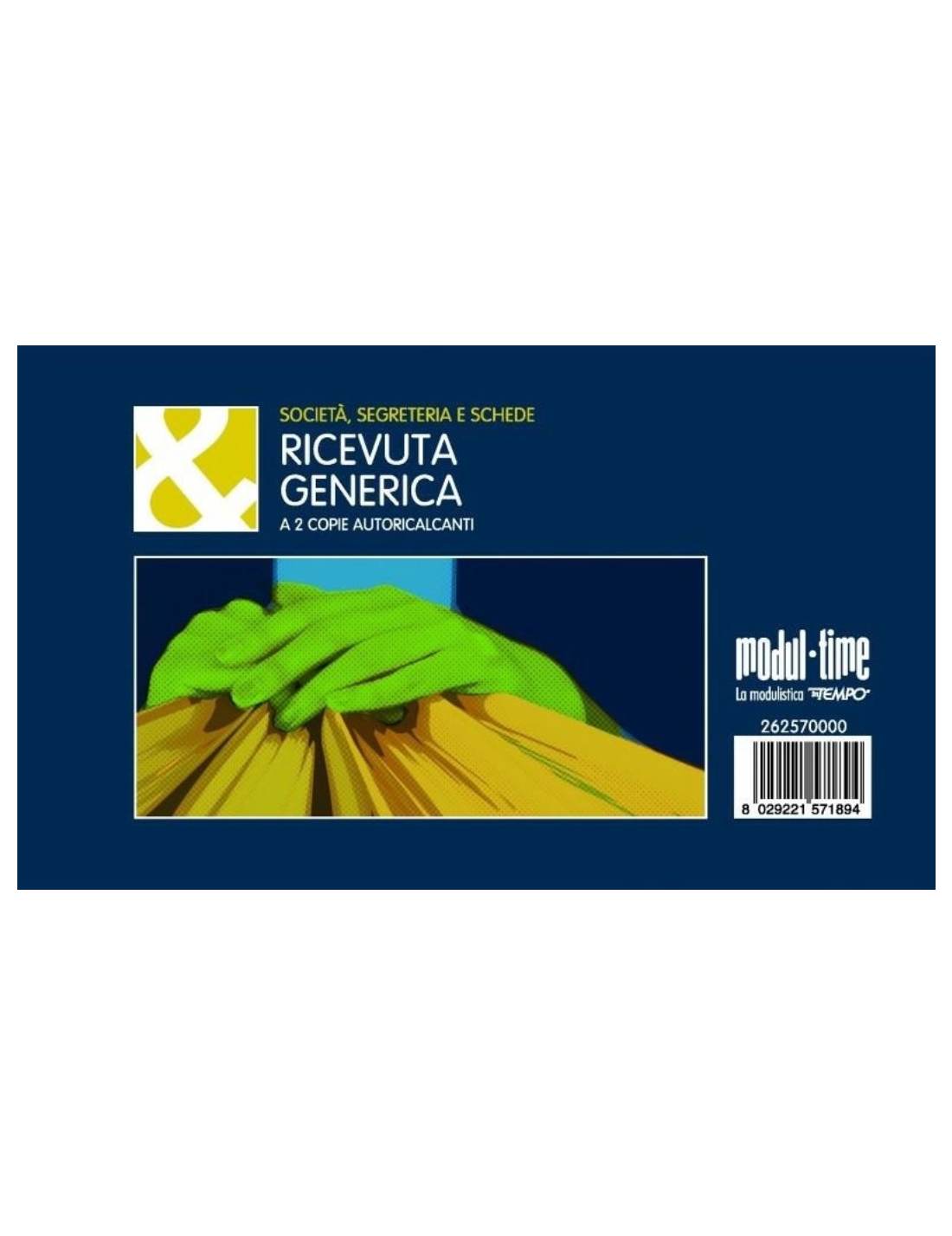 Blocco Ricevuta Generica Duplice Copia 17cm