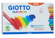 Giotto Pastelli Ad Olio Maxi 12 Colori