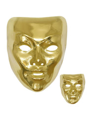 Maschera Di Carnevale In Oro