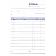 Blocco Copia Commissione A4 A 3 Copie Autoricalcanti