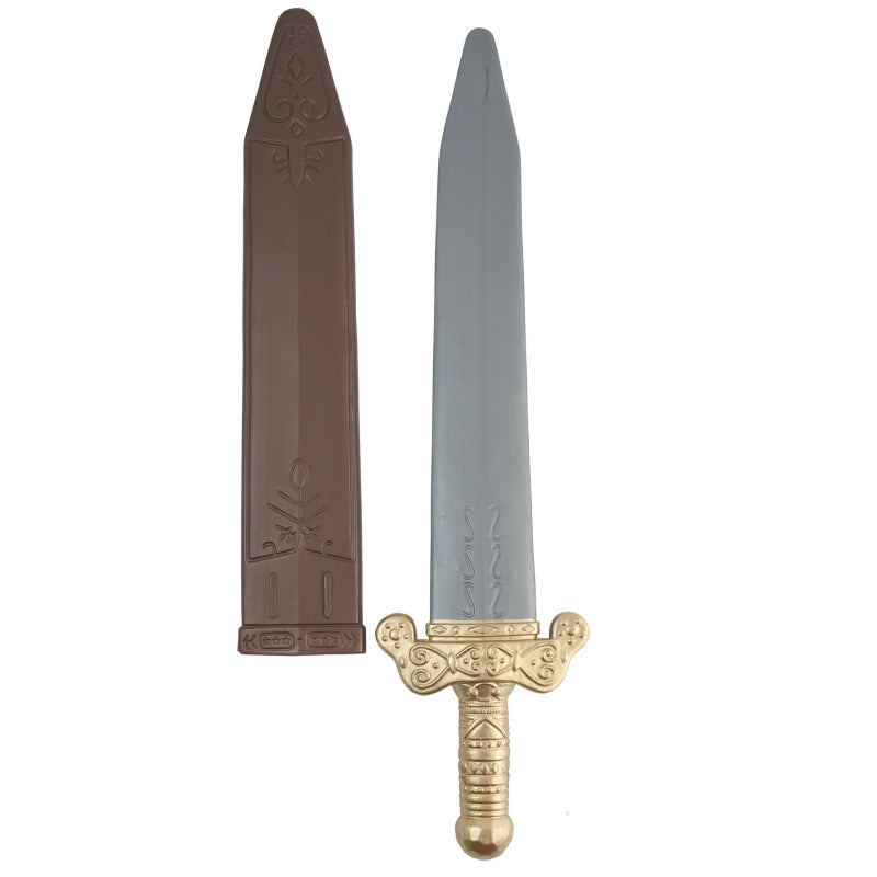 Spada Gladio Gladiatore Romano 50cm Con Fodero Armi Halloween E Carnevale