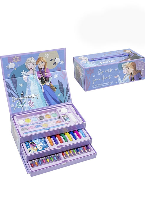 Set Cartoleria Da Colorare Frozen