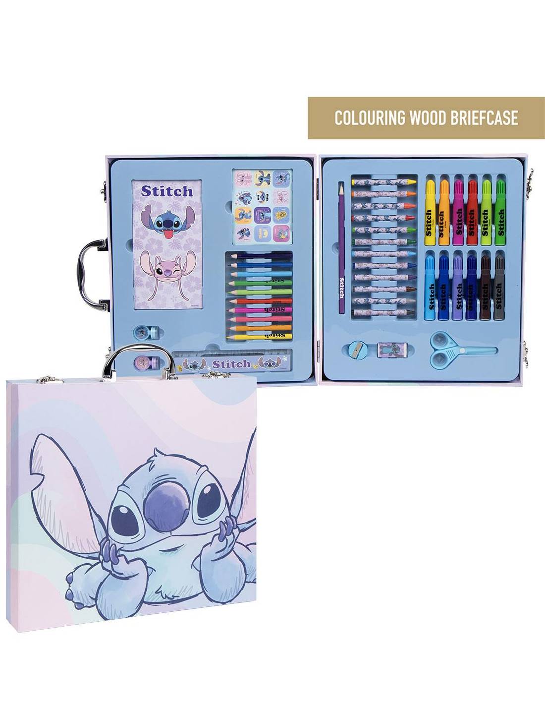 Set Cartoleria Da Disegno Disney Stitch