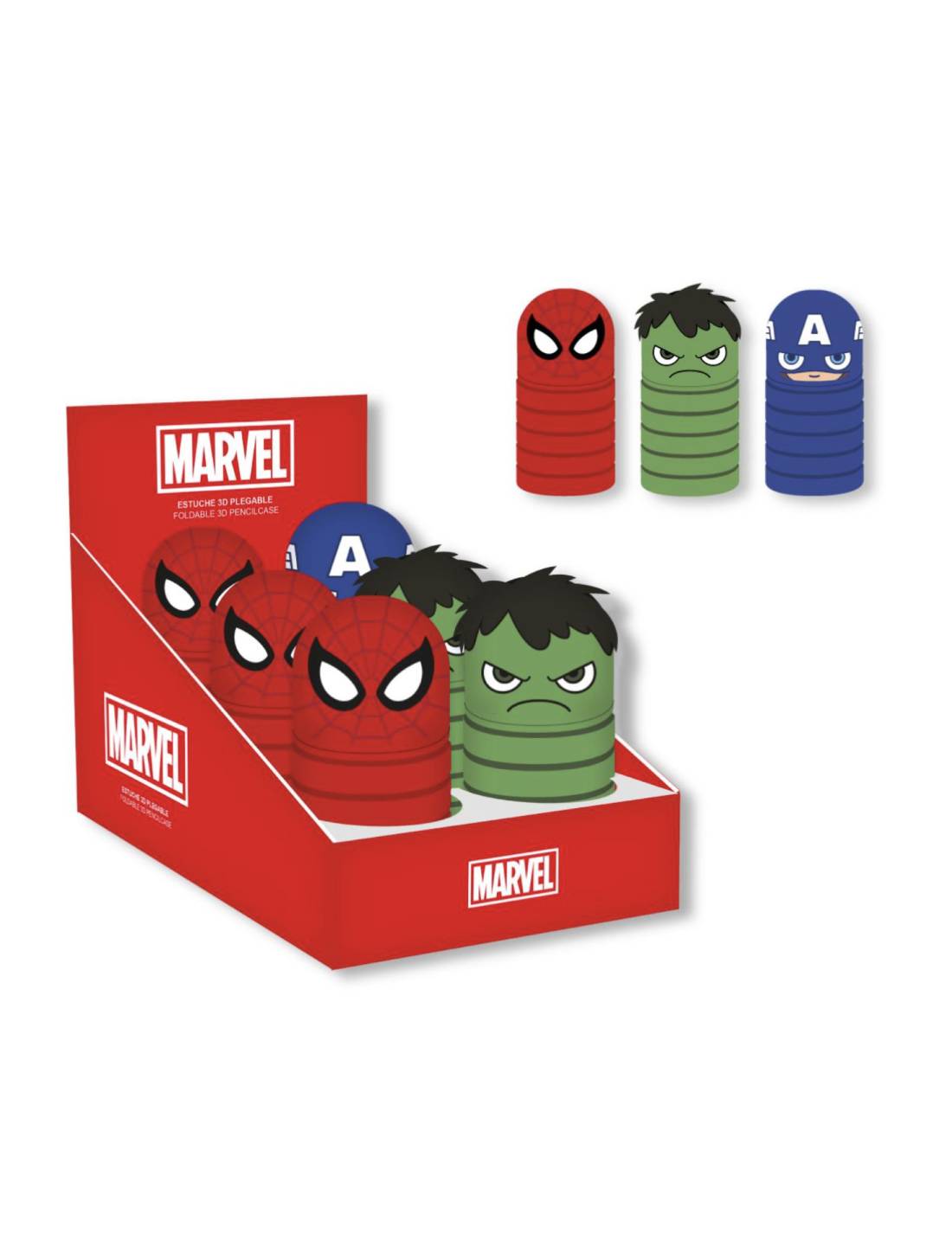 Astuccio Multiuso 3D Marvrel Avengers