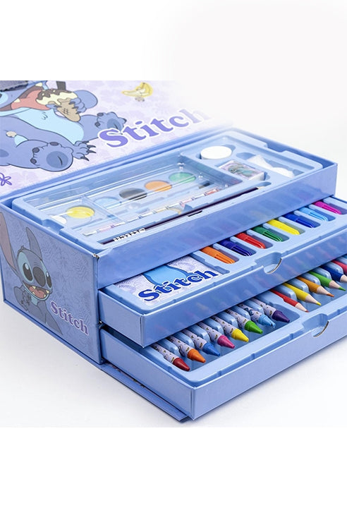 Set Cancelleria Da Colorare Disney Stitch E Angel