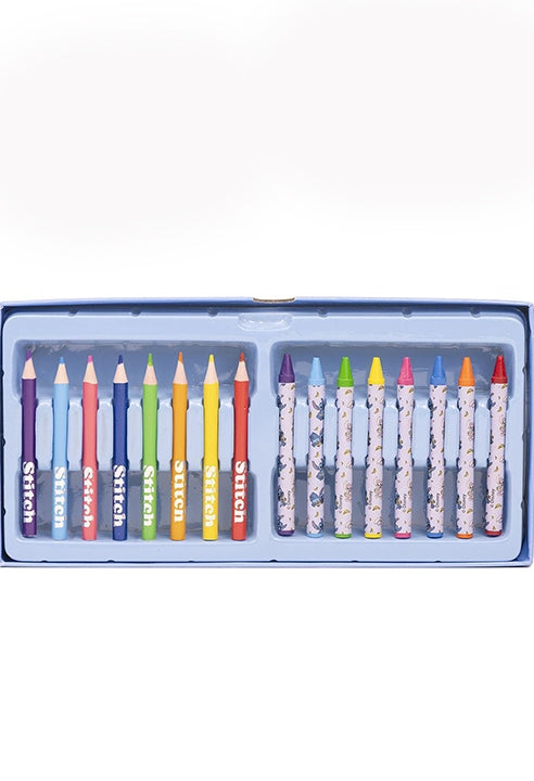 Set Cancelleria Da Colorare Disney Stitch E Angel