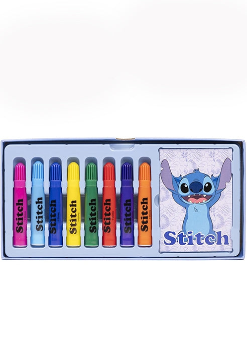 Set Cancelleria Da Colorare Disney Stitch E Angel