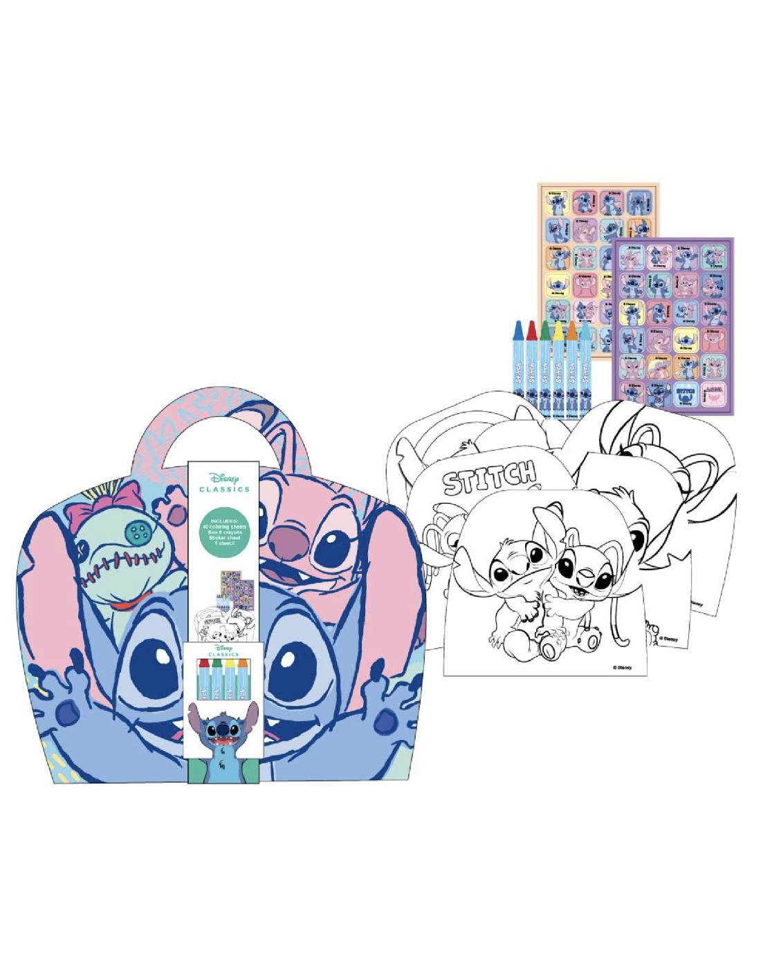 Album Attività Da Colorare Stitch