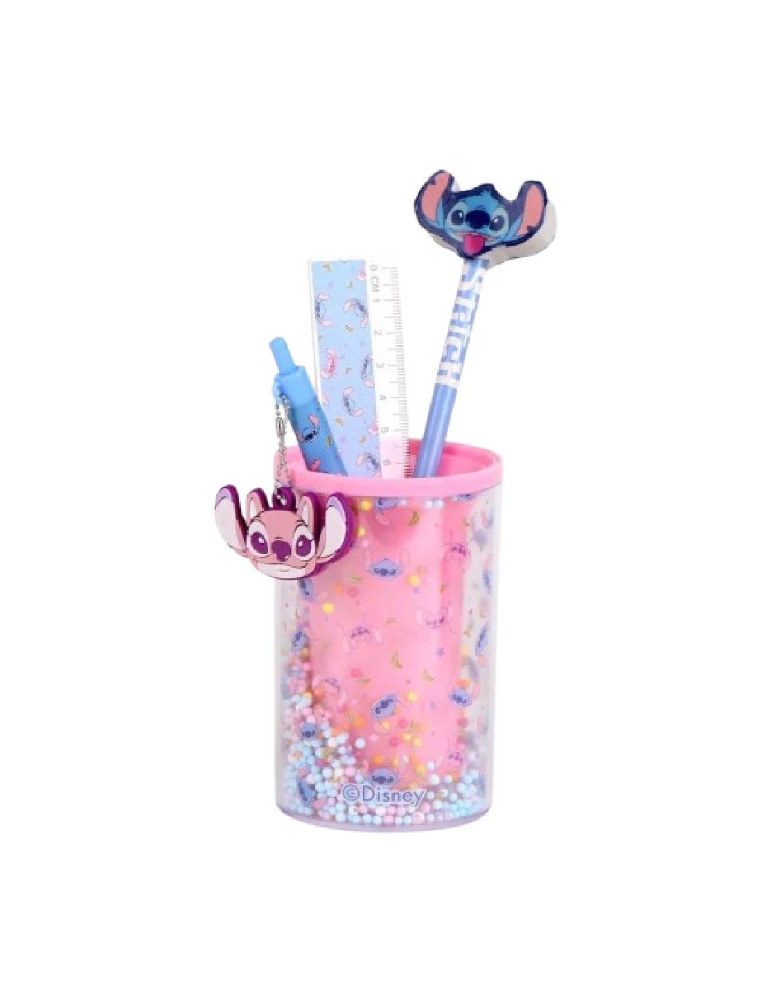 Portapenne Con Set Cancelleria Disney Stitch