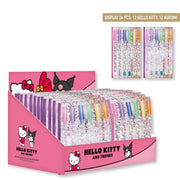 Set Penne Gel Colorate Con Astuccio Sanrio Hello Kitty E Kuromi