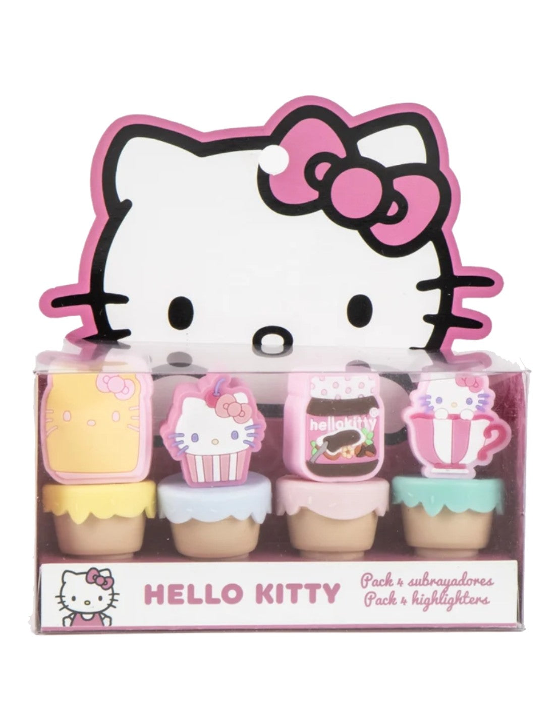 Mini Evidenziatori Hello Kitty And Friends Food 4pz