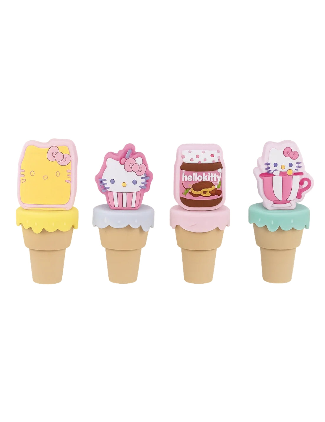 Mini Evidenziatori Hello Kitty And Friends Food 4pz