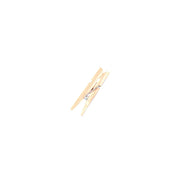 Decorazione Mollette In Legno 5cm 24pz