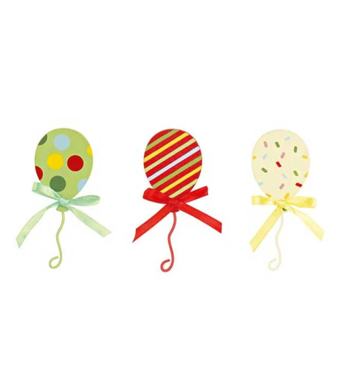 Clip Palloncino In Legno Colori Assortit
