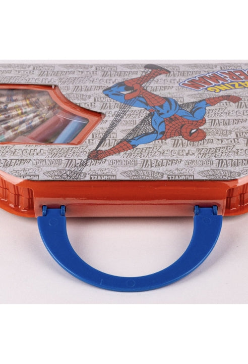Set 50 Pezzi Cancelleria Marvel Da Colorare