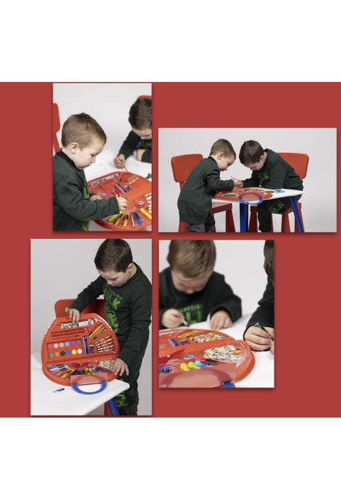 Set 50 Pezzi Cancelleria Marvel Da Colorare