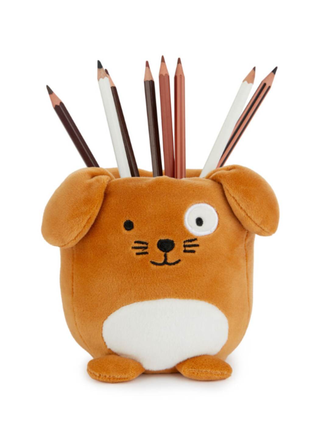 Portapenne In Peluche Fluffy Woof Cane