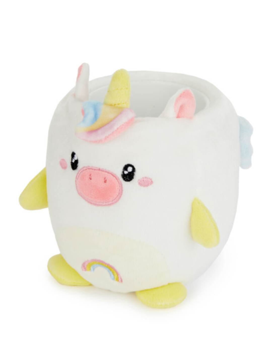 Portapenne In Peluche Fluffy Unicorno