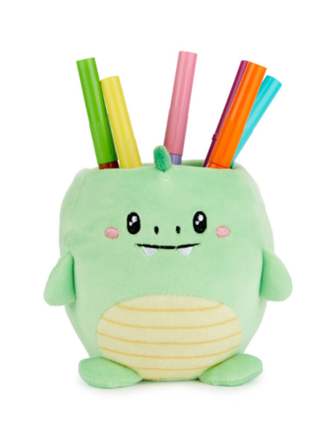 Portapenne In Peluche Fluffy Dinosauro