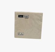 Tovaglioli Party Avorio Effetto Marmo 33x33cm 20pz
