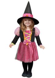Costume Halloween Bambina Streghetta