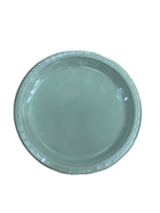 Piatti Di Plastica Piani Frutta/Dessert-Verde set 25Pz.