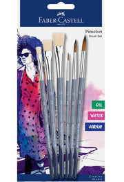 Faber-Castell Set Pennelli 6pz