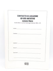 Contratto Di Locazione Ad Uso Abitativo Canone Libero