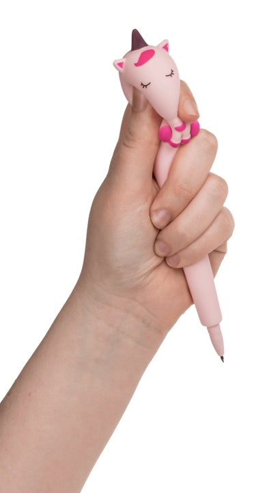 Penna Squishy Antistress Unicorno 19cm Prodotto Assortito