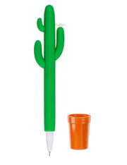 Penna A Sfera Cactus Con Vaso 16cm