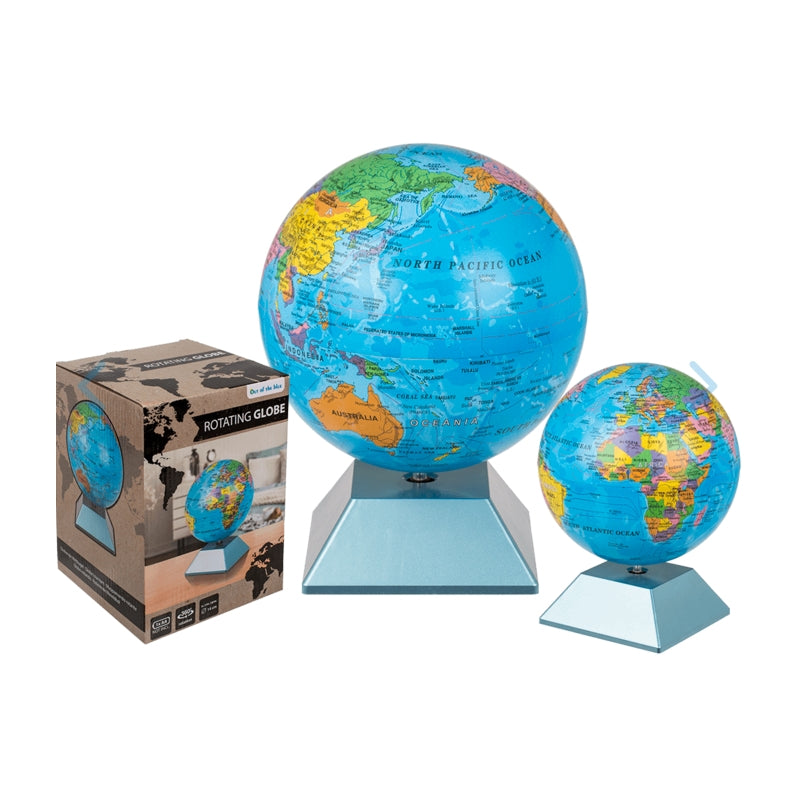 Mappamondo Classico Rotante 14x19cm