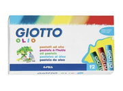 Giotto Pastelli Ad Olio 12 Colori