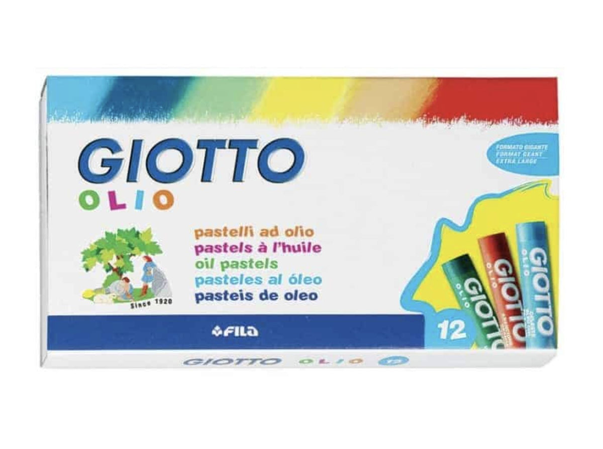 Giotto Pastelli Ad Olio 12 Colori